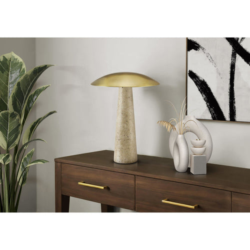 15"H Table Lamp Resin base LED