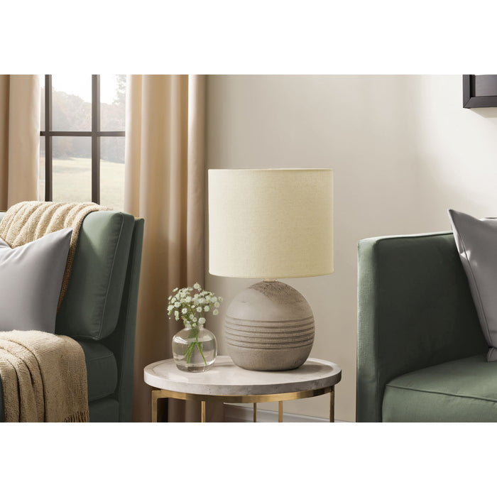 15"H Table Lamp Resin base