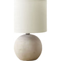 16"H Table Lamp Concrete base