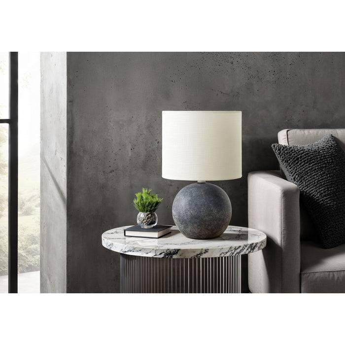 16"H Table Lamp Concrete base