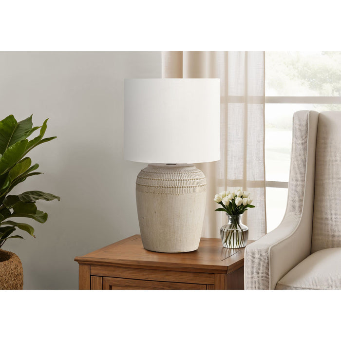 17"H Table Lamp Ceramic base