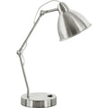 17"H Table Lamp Metal base USB