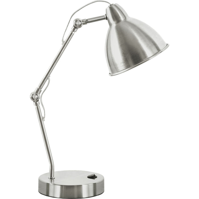 17"H Table Lamp Metal base USB