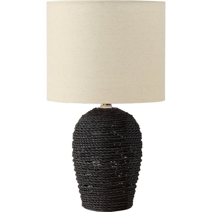 17"H Table Lamp Rattan base