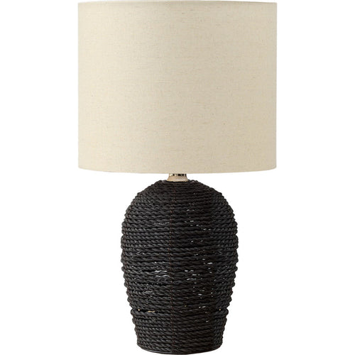 17"H Table Lamp Rattan base