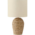 17"H Table Lamp Rattan base