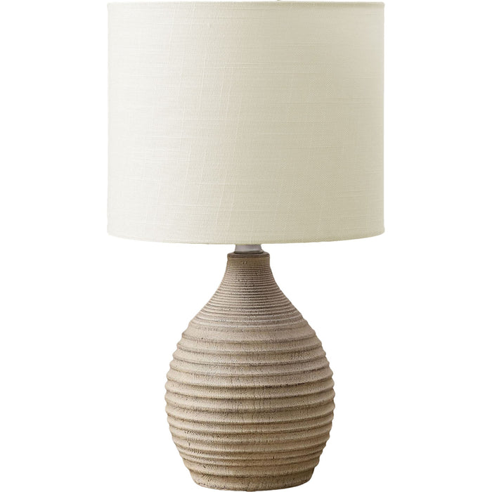 17"H Table Lamp Resin base