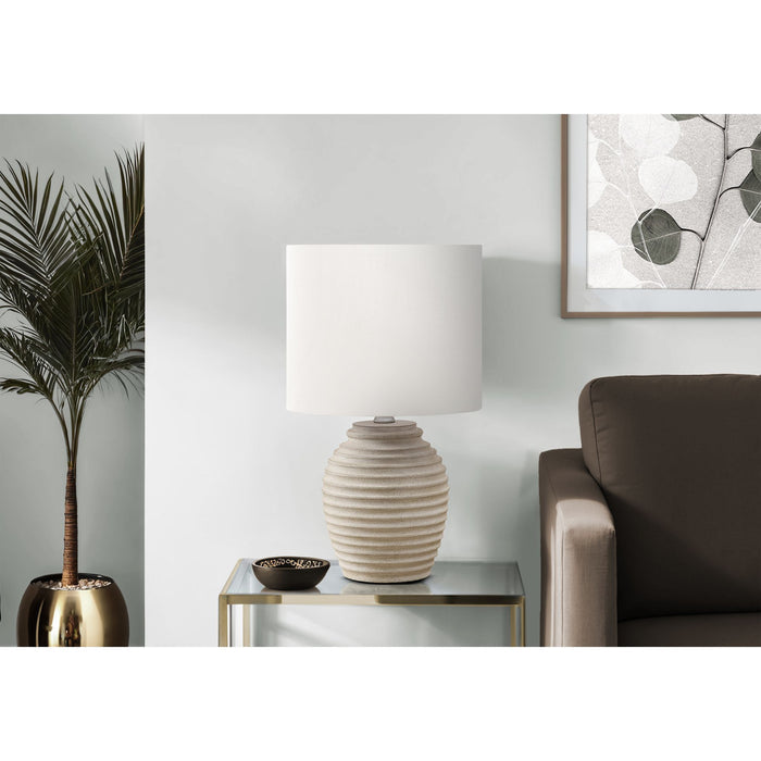17"H Table Lamp Resin base