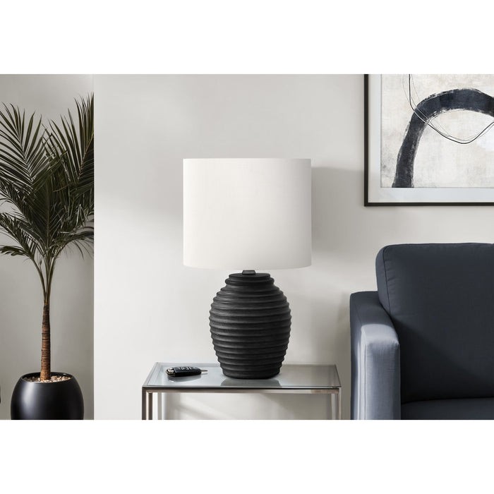 17"H Table Lamp Resin base