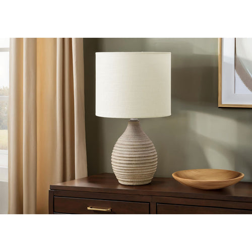 17"H Table Lamp Resin base