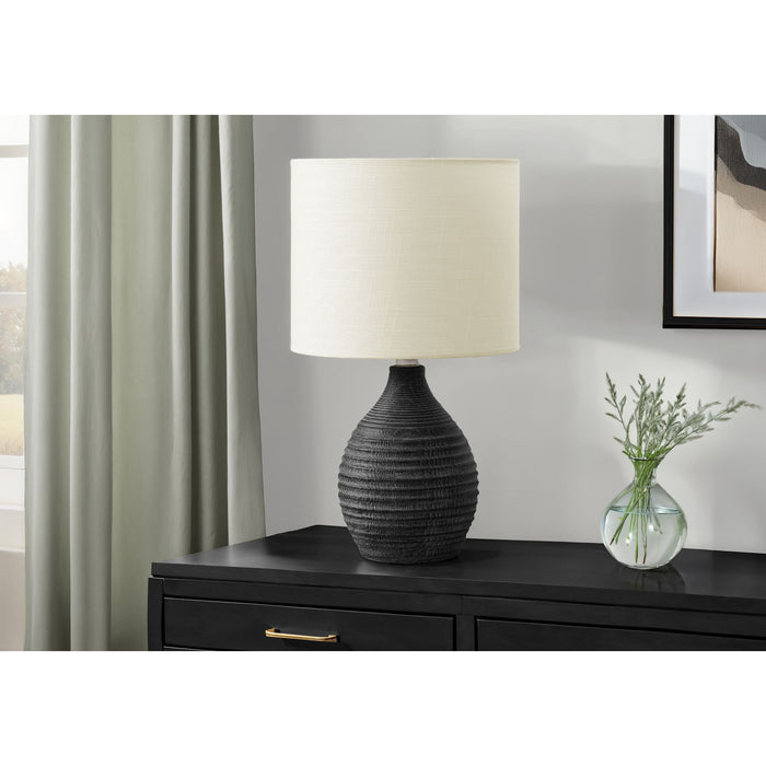 17"H Table Lamp Resin base