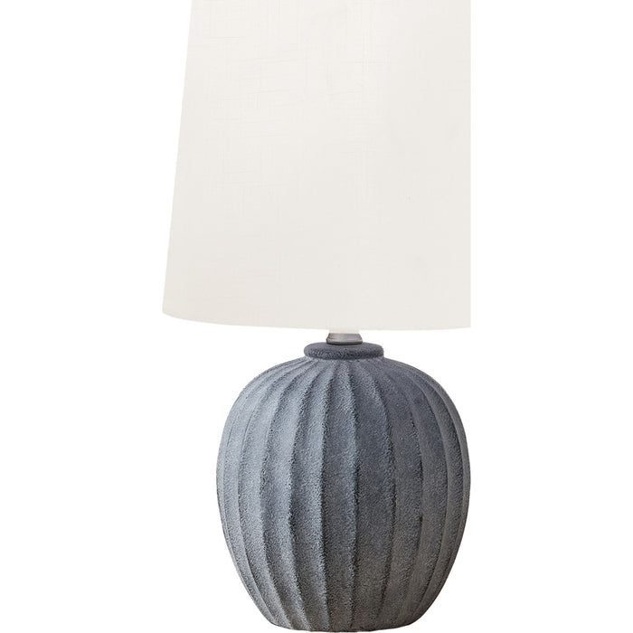 19"H Table Lamp Resin base