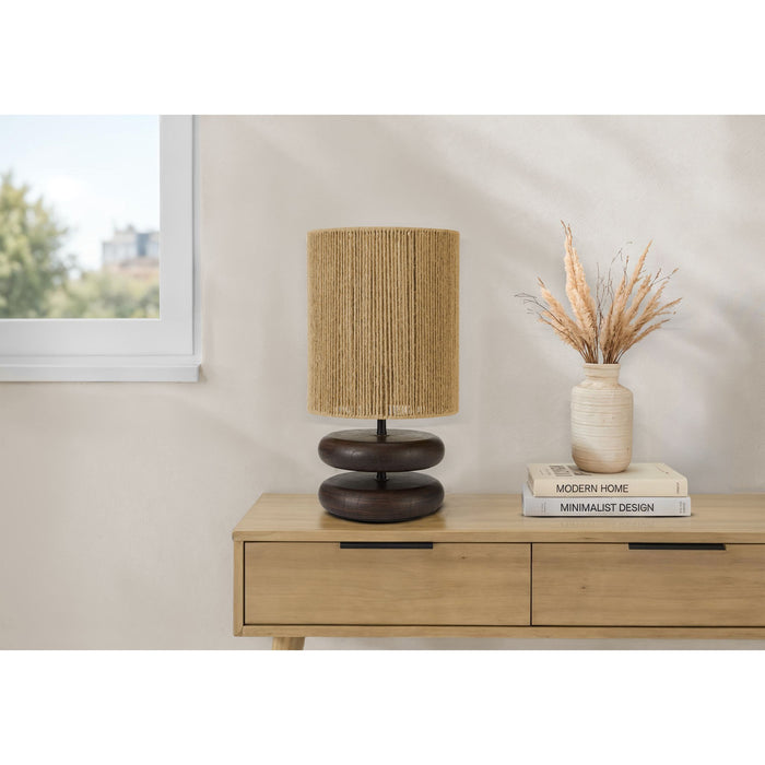 19"H Table Lamp Resin base