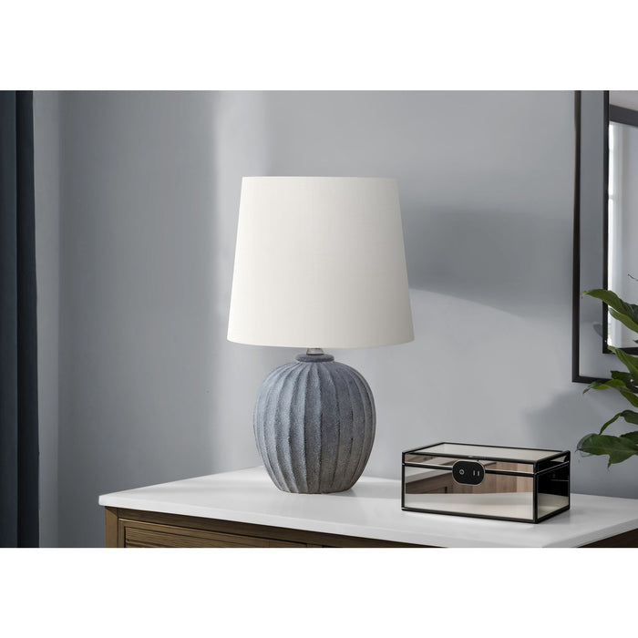 19"H Table Lamp Resin base