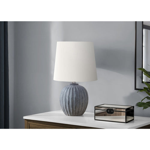 19"H Table Lamp Resin base