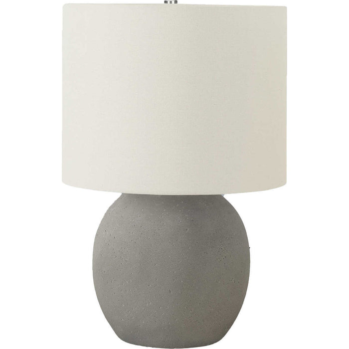 20"H Table Lamp Concrete base