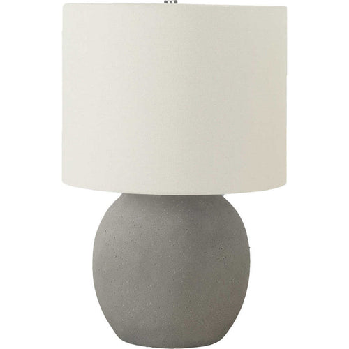 20"H Table Lamp Concrete base