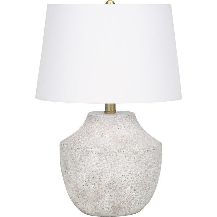 20"H Table Lamp Concrete base