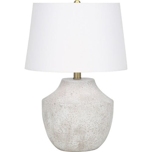 20"H Table Lamp Concrete base