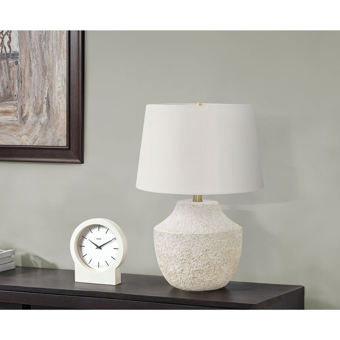 20"H Table Lamp Concrete base