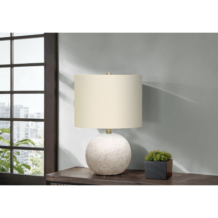 20"H Table Lamp Concrete base