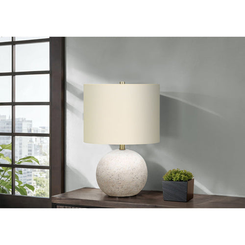 20"H Table Lamp Concrete base