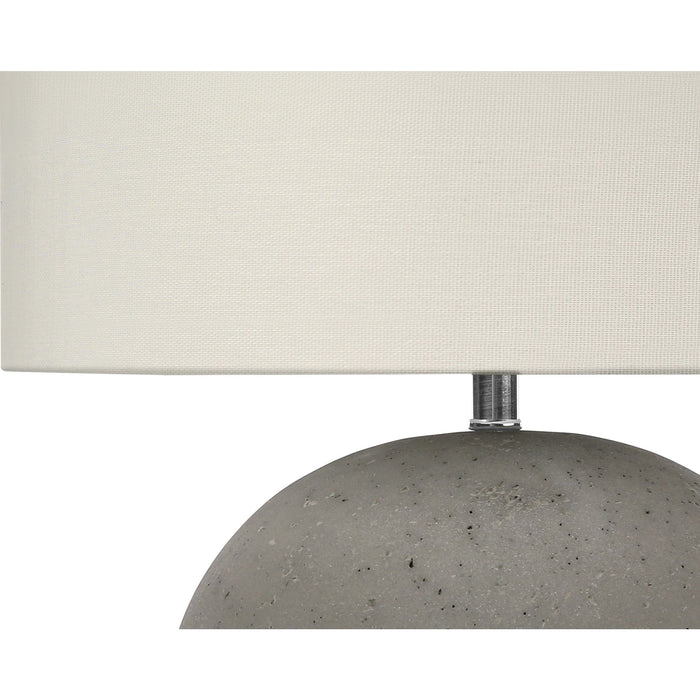 20"H Table Lamp Concrete base