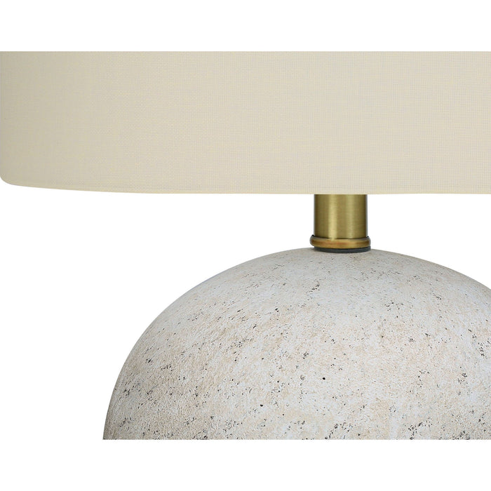 20"H Table Lamp Concrete base