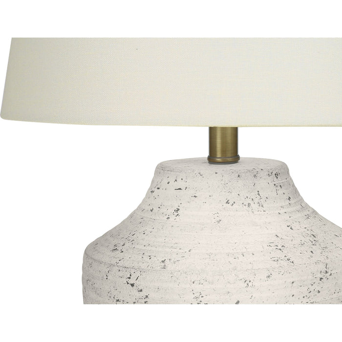 20"H Table Lamp Concrete base