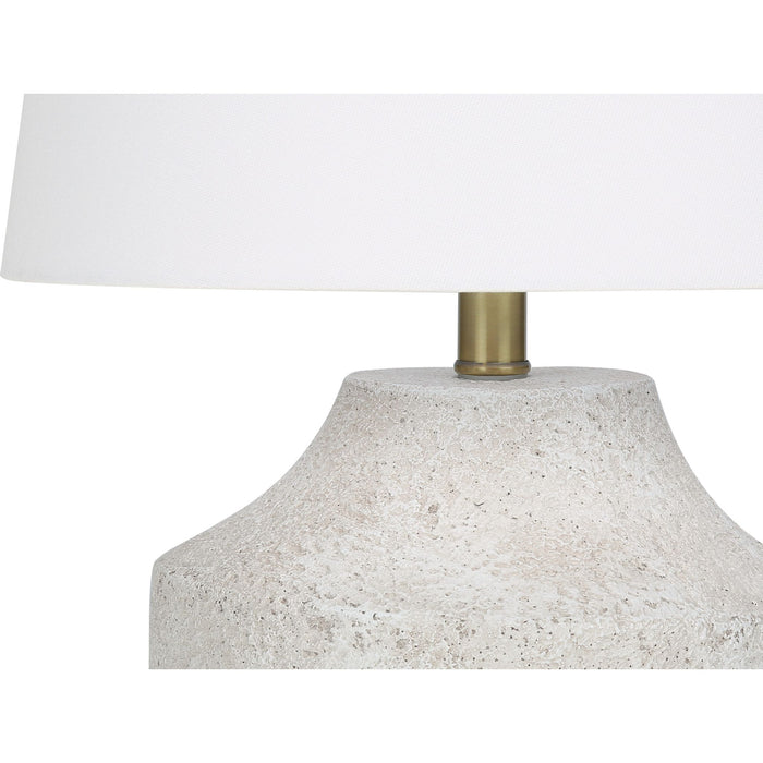 20"H Table Lamp Concrete base