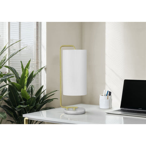 20"H Table Lamp Marble base