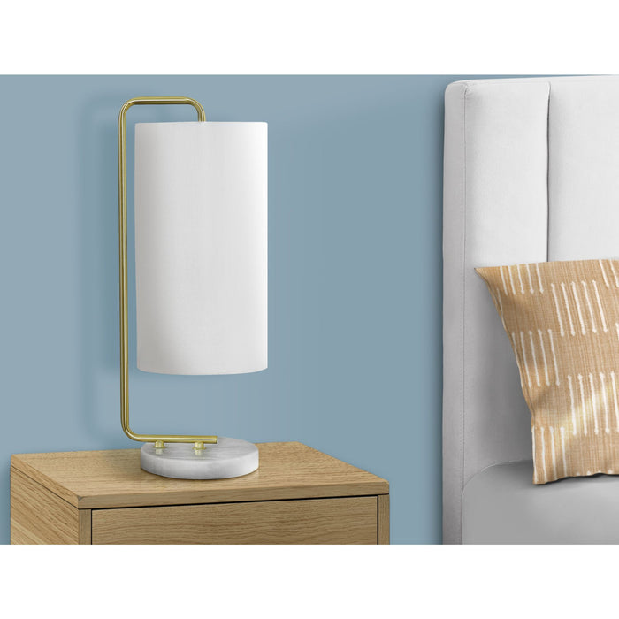 20"H Table Lamp Marble base
