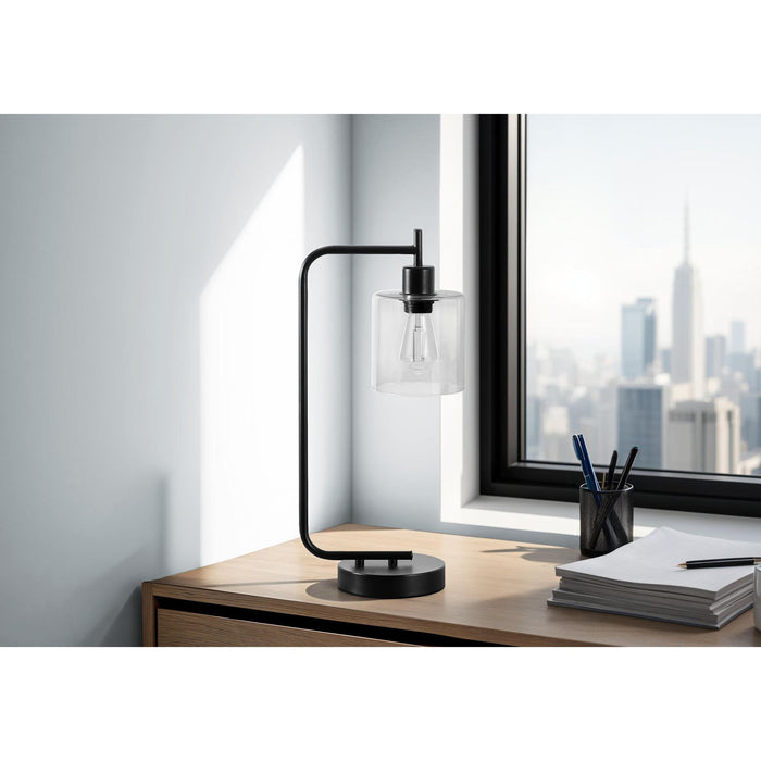 20"H Table Lamp Metal base USB