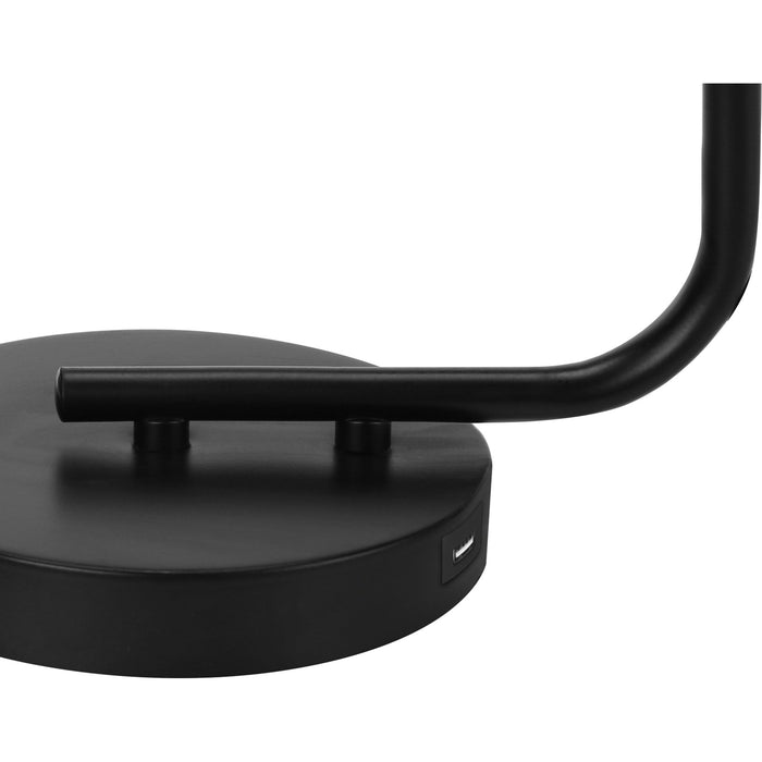 20"H Table Lamp Metal base USB