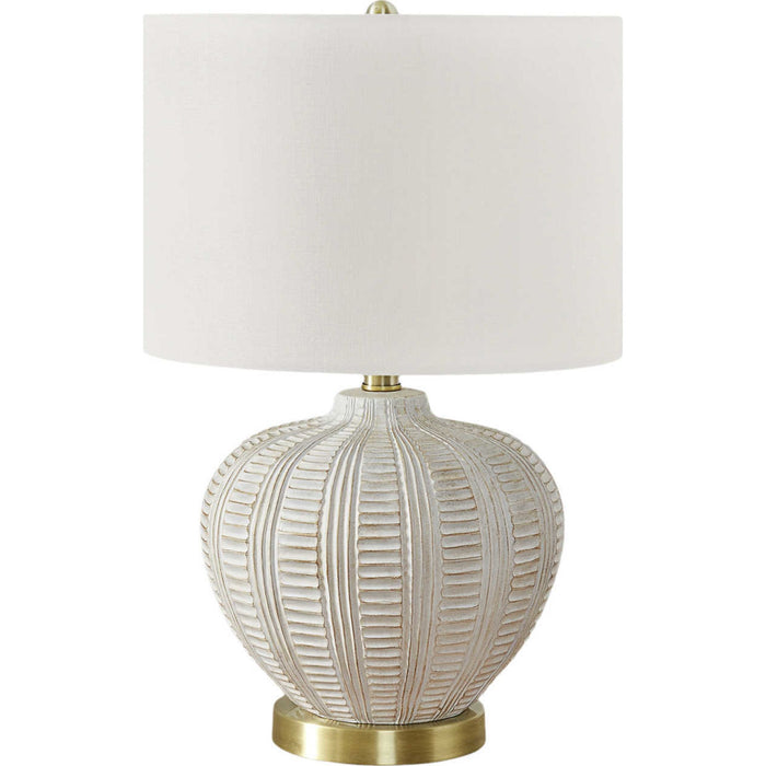 21"H Table Lamp Resin base