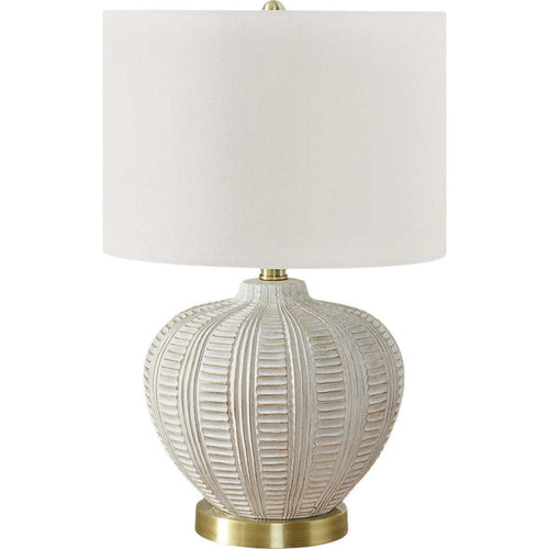 21"H Table Lamp Resin base