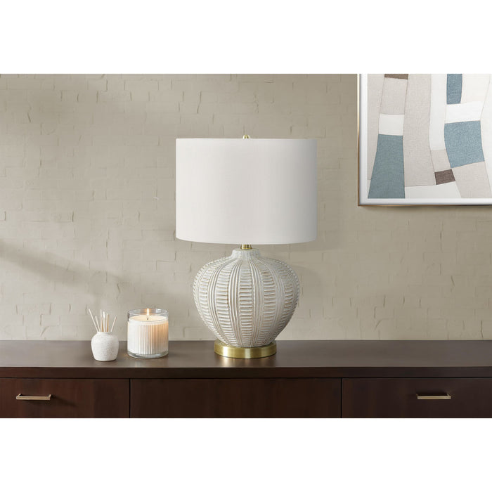 21"H Table Lamp Resin base