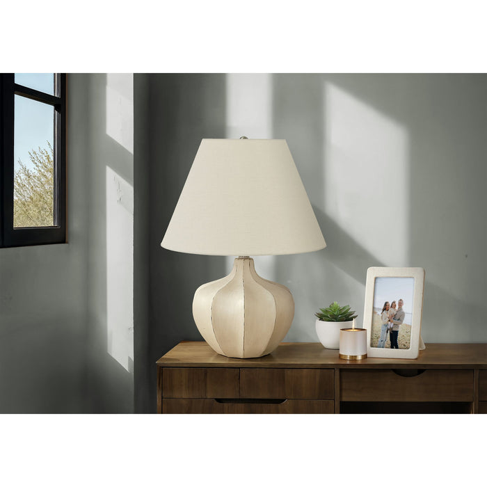21"H Table Lamp Resin base