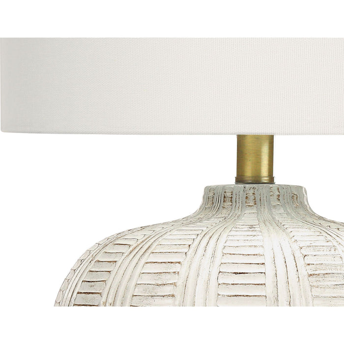 21"H Table Lamp Resin base