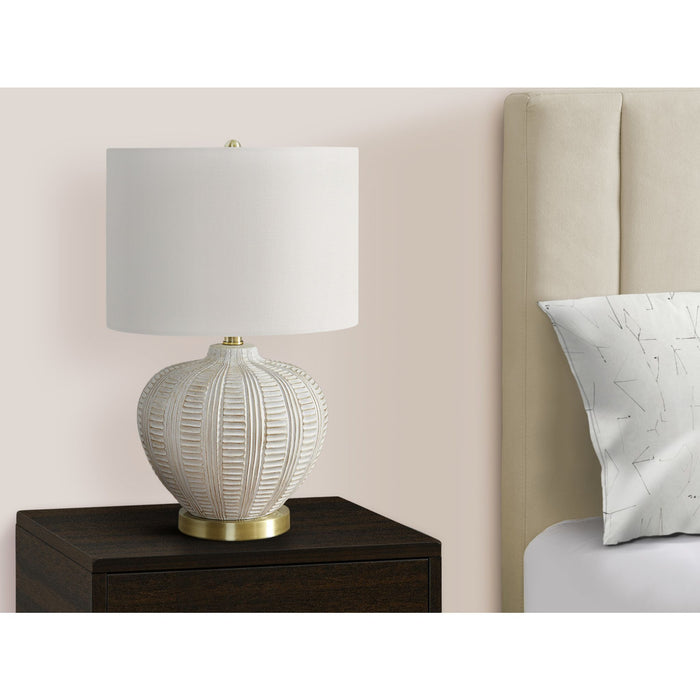 21"H Table Lamp Resin base