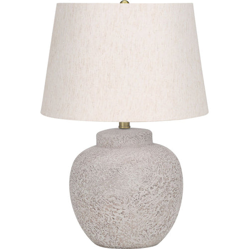 22"H Table Lamp Concrete base