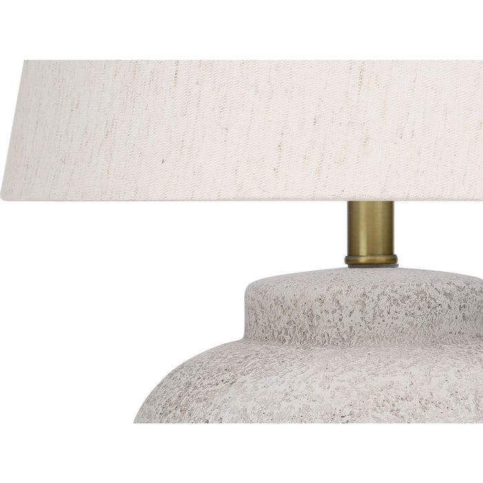 22"H Table Lamp Concrete base