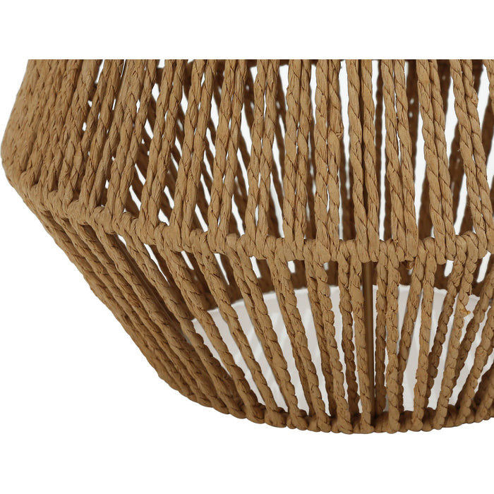 22"H Table Lamp Rope base