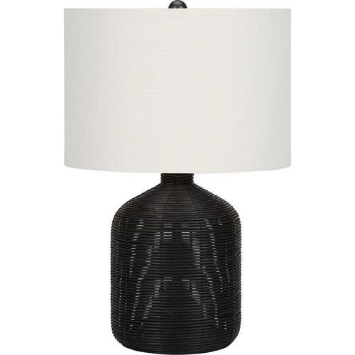 23"H Table Lamp Rattan base