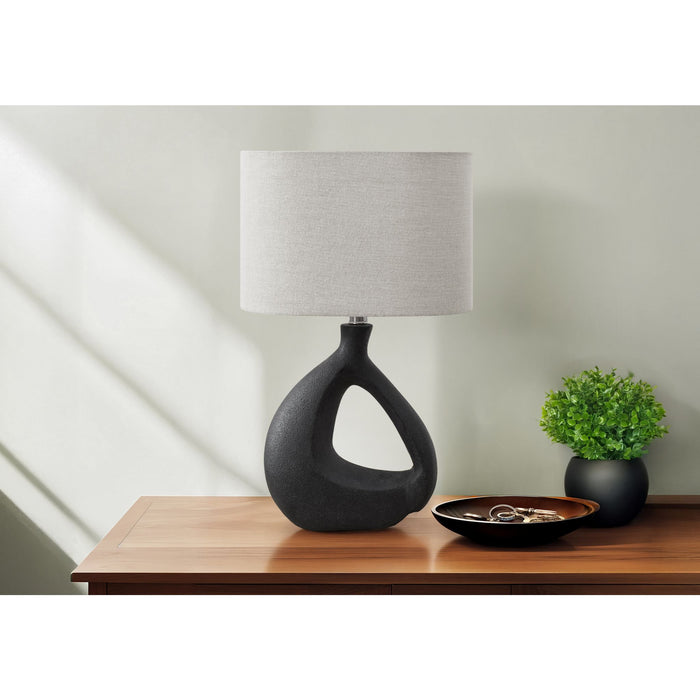 23"H Table Lamp Resin base