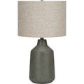 24"H Table Lamp Concrete base