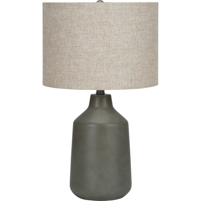 24"H Table Lamp Concrete base