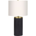 24"H Table Lamp Concrete base