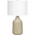 24"H Table Lamp Concrete base