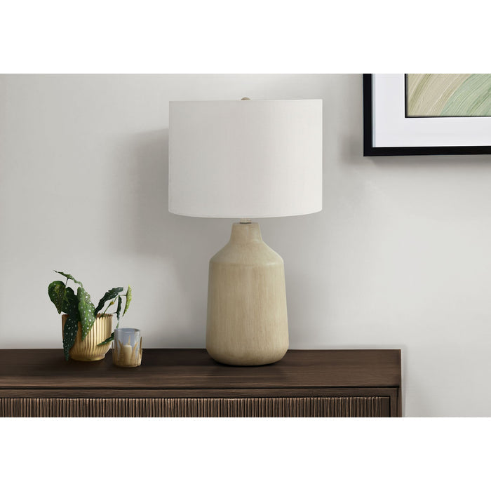 24"H Table Lamp Concrete base